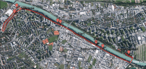 Streckenführung Halbmarathon