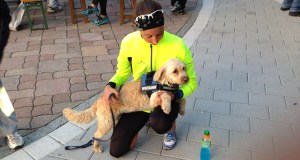 Karli before the race