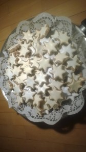 Zimtsternchen z.B. ...