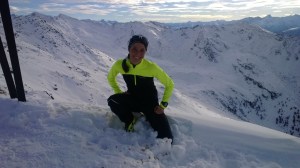 Brooks begleitet mich durch den Winter - 15.12.13 Sonnenspitze