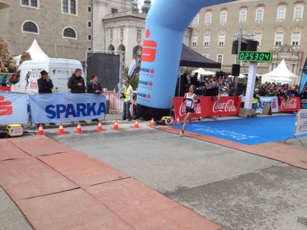 Salzburg Marathon, 04.05.2014: „Vizestaatsmeisterin“ – Wie das klingt …