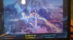 Hier der Streckenplan