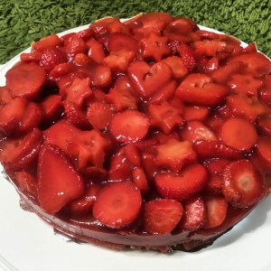 Erdbeerkuchen